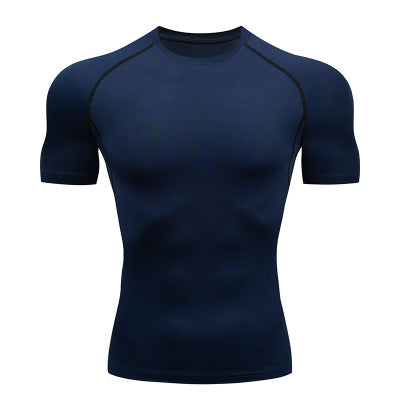 Men's Compression Dry-Fit Short Sleeve Workout Shirt