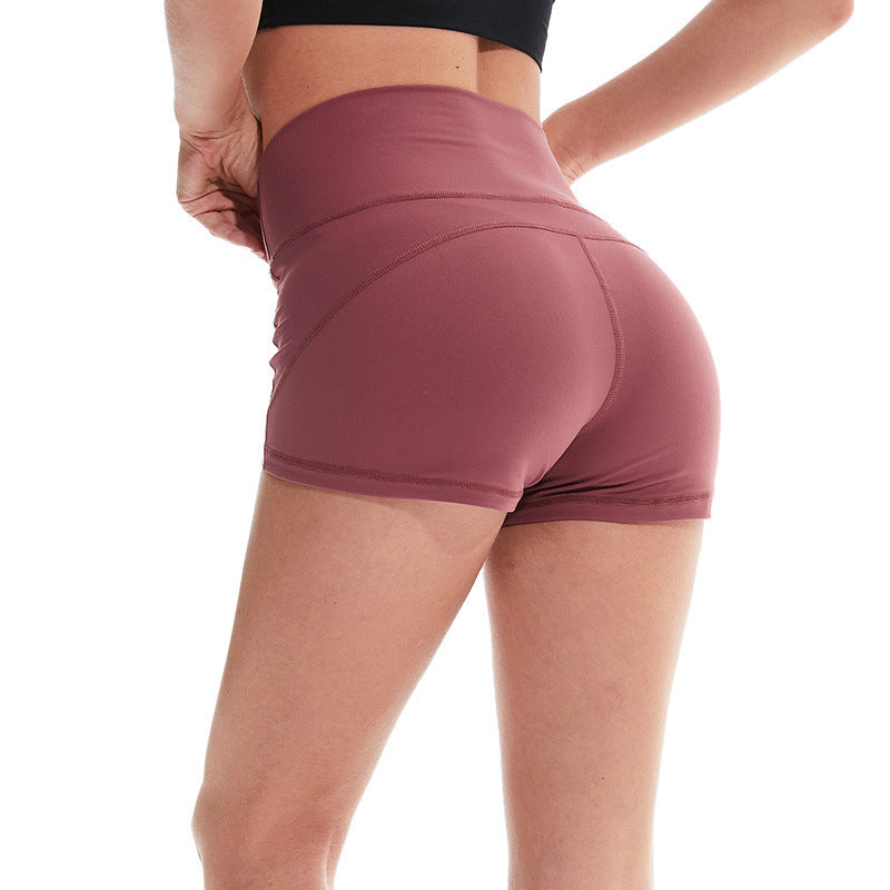 Peach Buttocks & Abdomen Workout Long Shorts for Women