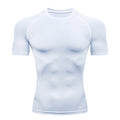 Men's Compression Dry-Fit Short Sleeve Workout Shirt