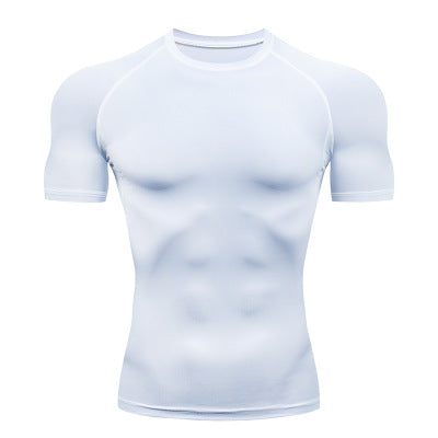 Men's Compression Dry-Fit Short Sleeve Workout Shirt