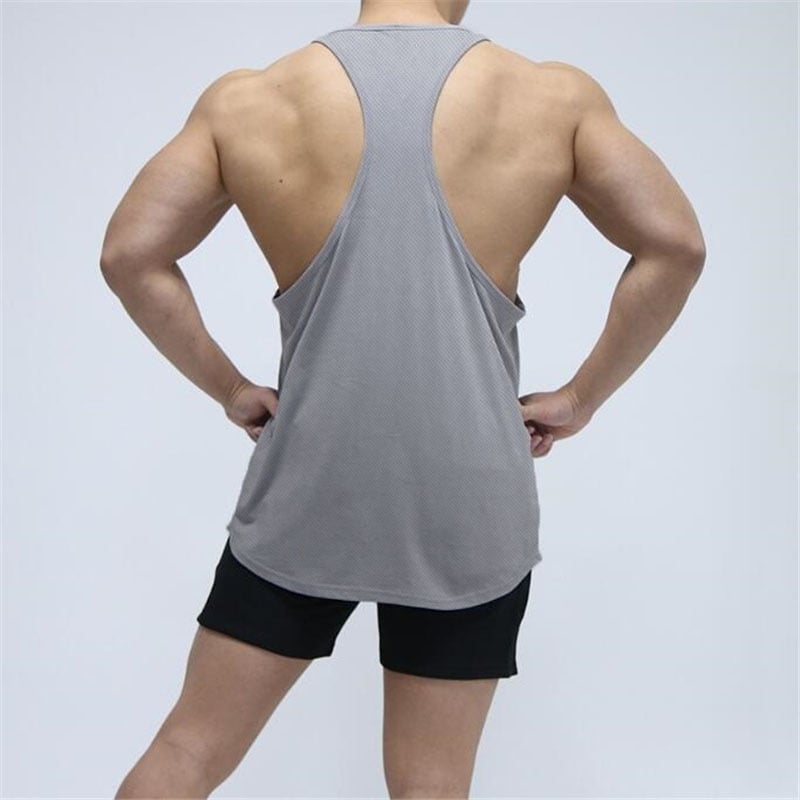 Men's Basketball Sleeveless Workout Top - Quick-Drying